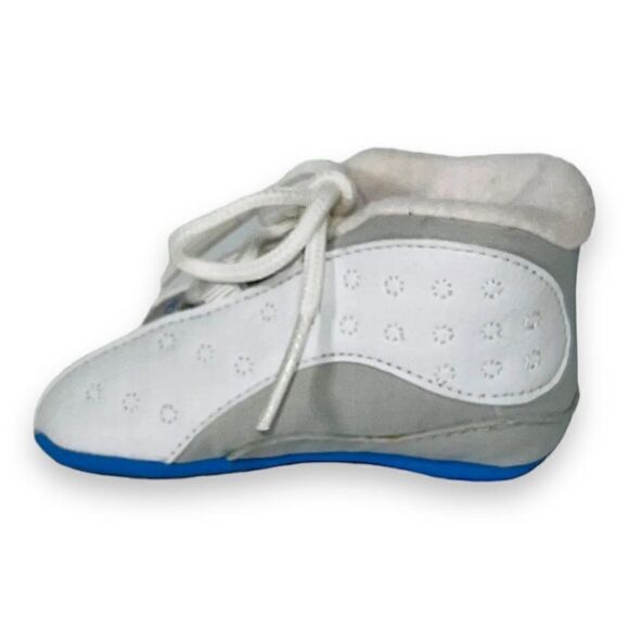 Air Jordan Retro 13 XIII 2004 White / Grey / University Blue 310274-103 Infant 2 - Picture 6 of 11